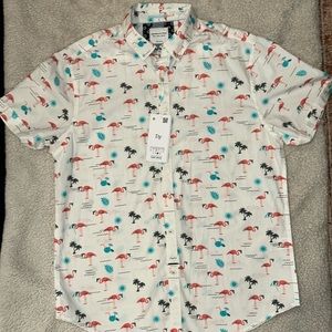 Men’s short sleeve button down NWT